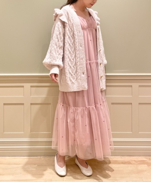 gelato pique（ジェラートピケ）の「【sweet】ハートアランフリル