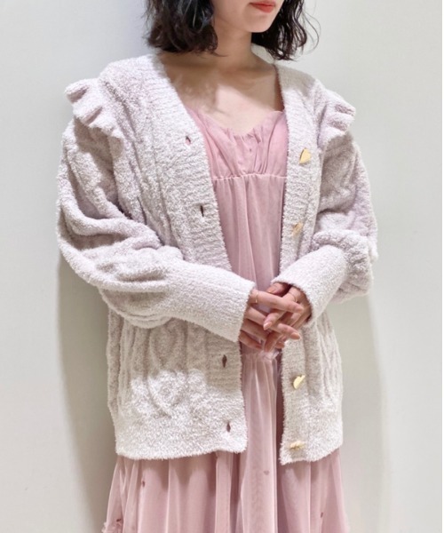 gelato pique（ジェラートピケ）の「【sweet】ハートアランフリル