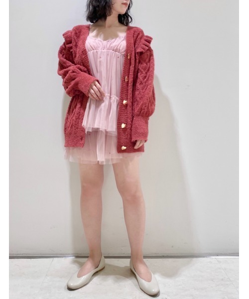 gelato pique（ジェラートピケ）の「【sweet】ハートアランフリル