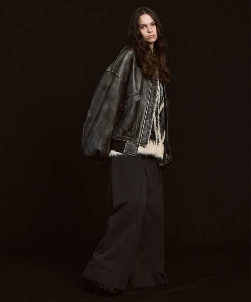 UNISEX》Sheep Leather Mouton G-1 Flight Jacket/シープレザー