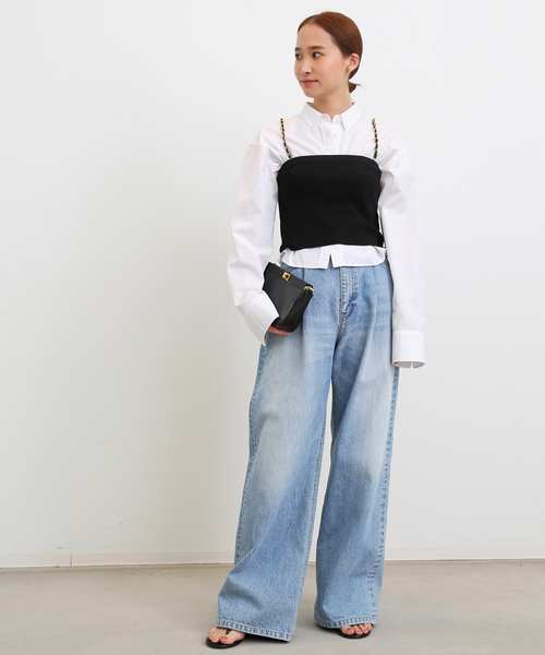 Deuxieme Classe（ドゥーズィエムクラス）の「Tuck Buggy デニム