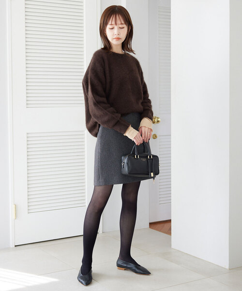 SLOBE IENA（スローブイエナ）の「フォックスウールカシミヤプル