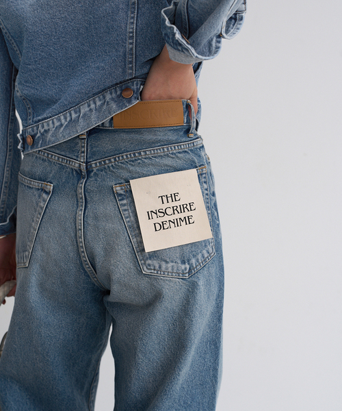 IENA（イエナ）の「【INSCRIRE/アンスクリア】Denim Baggy Pants