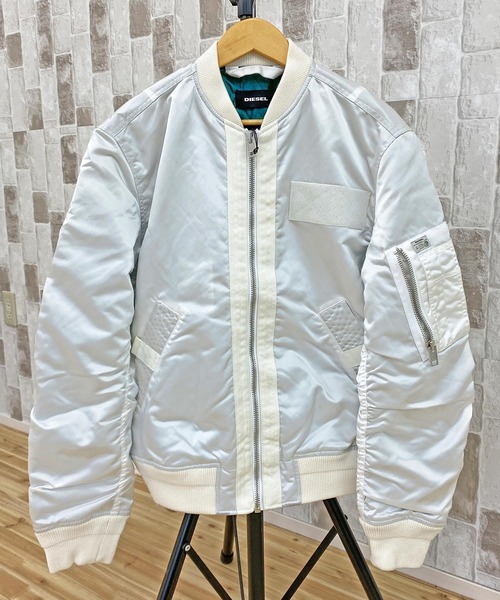 DIESEL（ディーゼル）の「ミリタリー MA-1 ブルゾン ボンバー