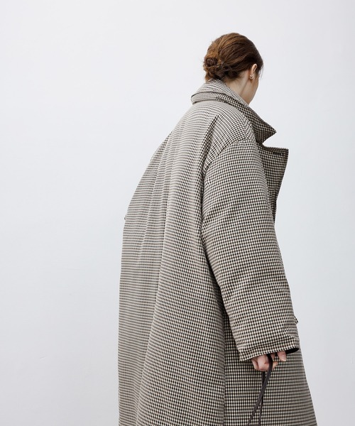 tageechita（タジチタ）の「【tageechita】グレンチェックダウンロング