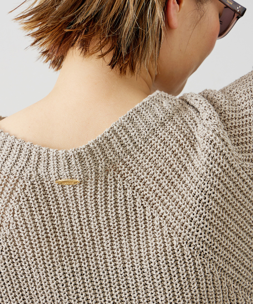 Lily Linen アゼプルオーバー（ニット/セーター）｜Deuxieme Classe