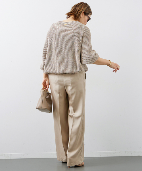 Lily Linen アゼプルオーバー（ニット/セーター）｜Deuxieme Classe