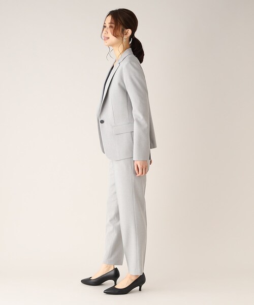 UNTITLED（アンタイトル）の「◇【麻混／夏スーツ／洗える】クリスピー