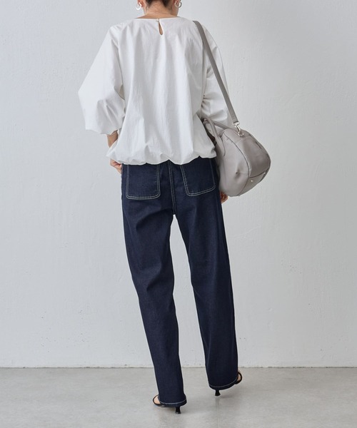 BEARDSLEY（ビアズリー）の「ストレッチバギーデニムパンツ（デニム