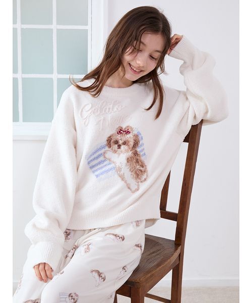 セール】シーズージャガードプルオーバー（ルームウェア/パジャマ