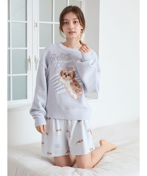 gelato pique（ジェラートピケ）の「シーズージャガードプルオーバー