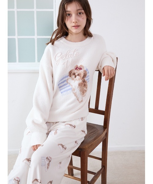 セール】シーズージャガードプルオーバー（ルームウェア/パジャマ