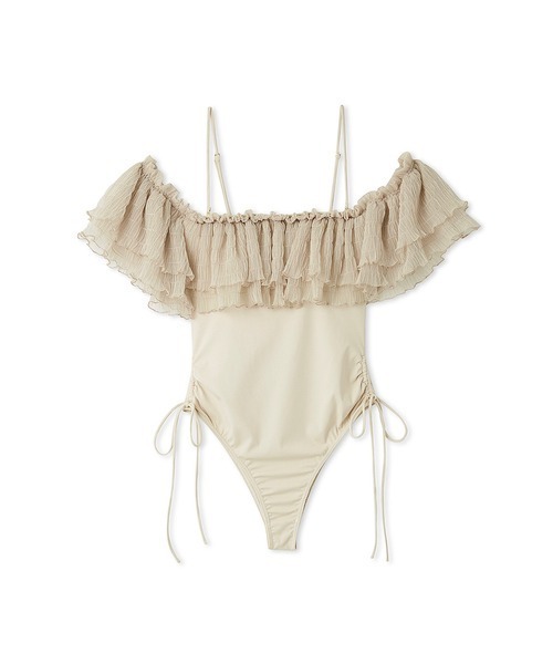 SNIDEL（スナイデル）の「フリルワンピスイムウェア（水着）」 - WEAR