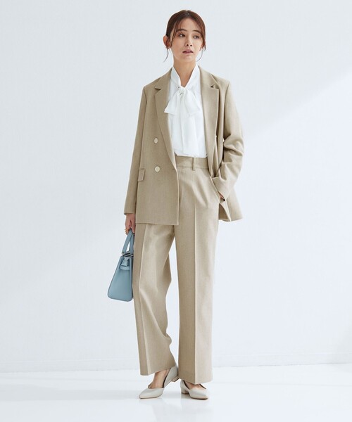 size SHORT/TALLあり］Greed グリード メランジ ストレート パンツ