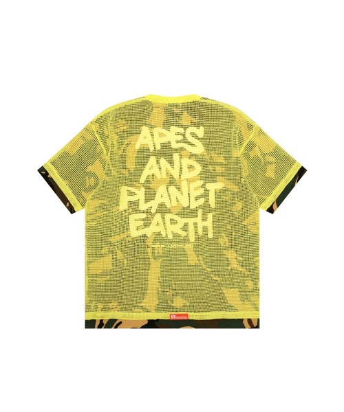 セール】AAPE MESH CAMO LAYERED TEE（Tシャツ/カットソー）｜AAPE BY