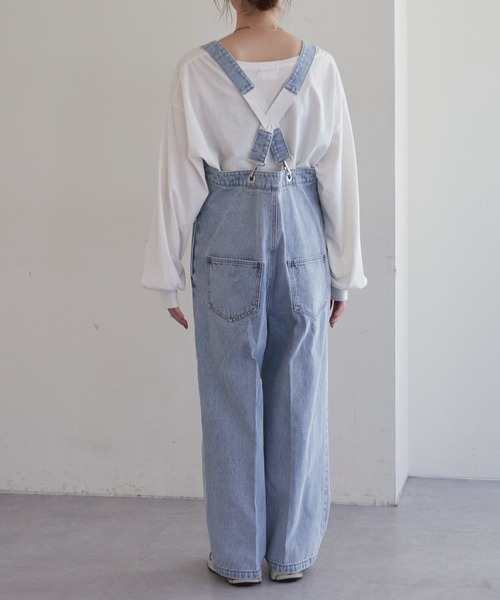 ≪新色登場≫【WILLOW】デニムサロペット（サロペット/オーバーオール