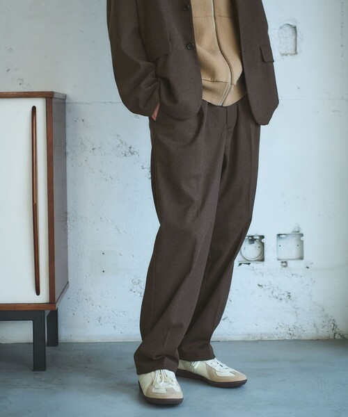 WONDER CLOTH オルマイ ワイド イージーパンツ W3 -ストレッチ