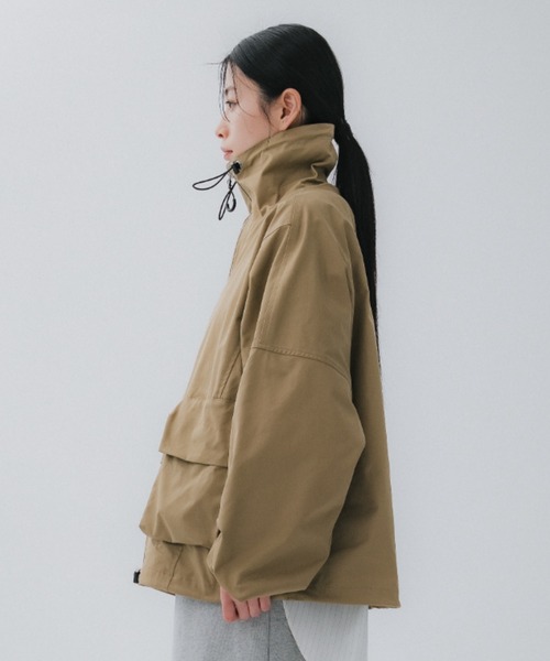 TODAYFUL/トゥデイフル】Standcollar Zip Blouson/スタンドカラー