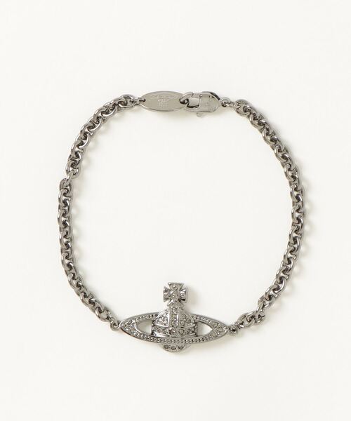 MAN MINI BAS RELIEF CHAIN BRACELET（ブレスレット）｜Vivienne