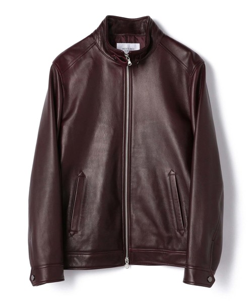 MEN'S BIGI（メンズビギ）の「ラムレザー シングルライダース
