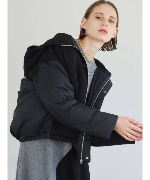 ELENDEEK（エレンディーク）の「スポンジダウンショートコート（ダウン