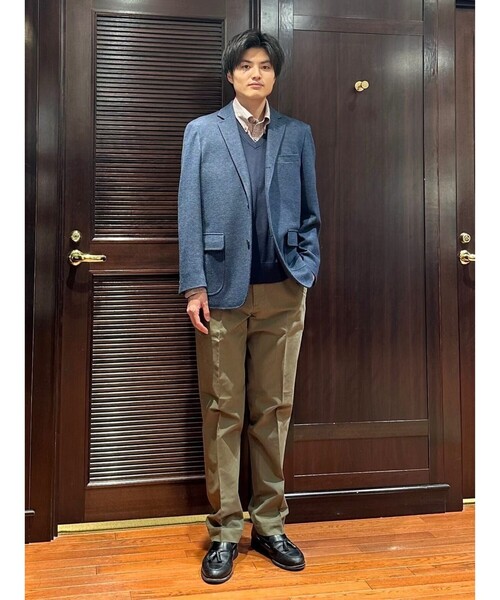 メリノウール Vネックベスト（ベスト）｜BROOKS BROTHERS（ブルックス