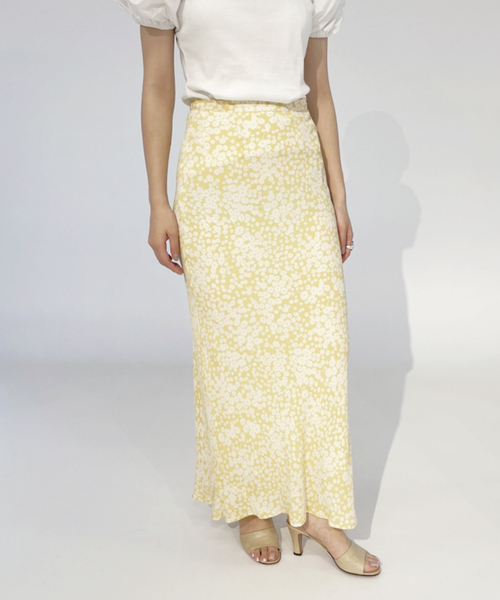 abc フラワーバイアス マキシスカート（スカート）｜EDIT. FOR LULU