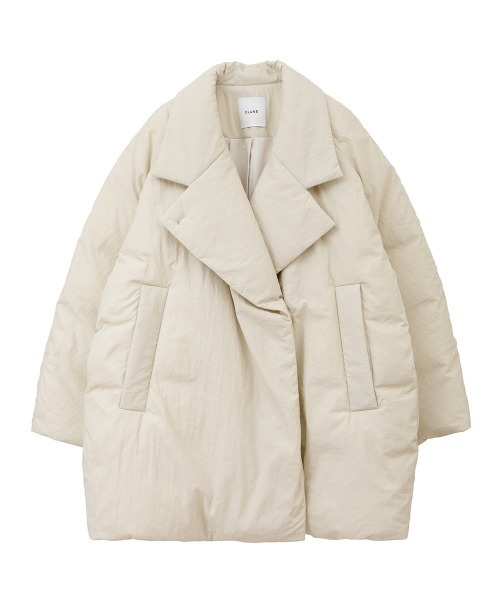 CLANE（クラネ）の「CLANE/クラネ/ COCOON SHORT DOWN COAT（ダウン