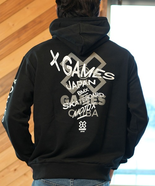 セール】【ムラサキスポーツ限定】X-GAMES/エックスゲームズ パーカー