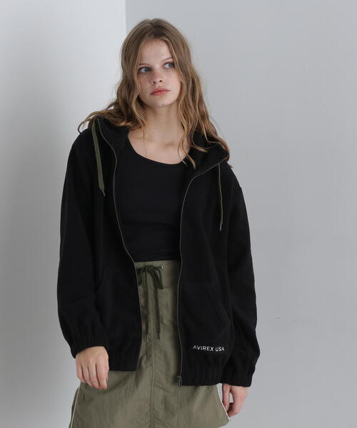 直営店限定》LOOSE FLEECE PARKA/ルーズフリースパーカー（パーカー