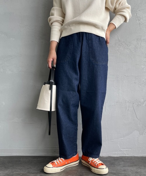 DANTON（ダントン）の「[DANTON/ダントン] 10oz デニムイージーパンツ