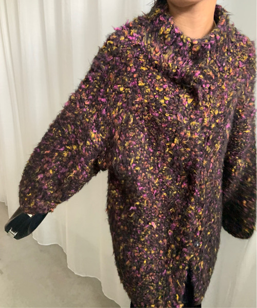 Ameri（アメリ）の「FUNNY YARN KNIT JACKET（その他アウター）」 - WEAR