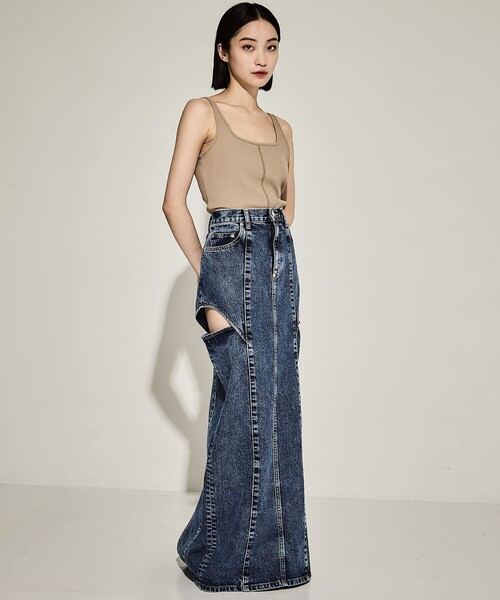 JOHN LAWRENCE SULLIVAN/ジョンローレンスサリバン】WASHED DENIM