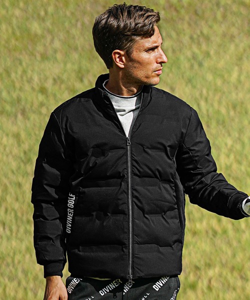 DIVINER GOLF】圧着キルトダウンスタンドジャケット メンズ ゴルフ