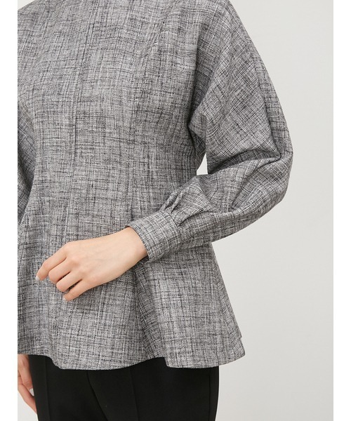 Mila Owen（ミラオーウェン）の「ペプラムトップスシガレットパンツSET