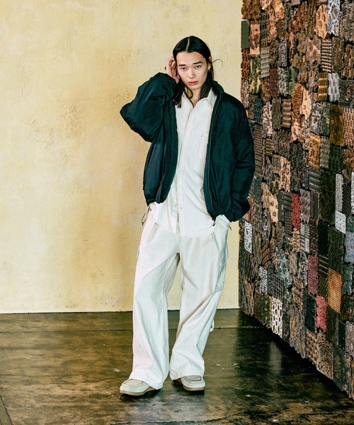 セール】【AIRTHERMAL/高機能中綿】ショート中綿ブルゾン（ダウン