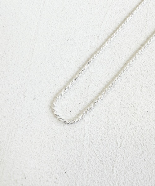 セール】SILVER 925 スターリングシルバー フレンチロープチェーン