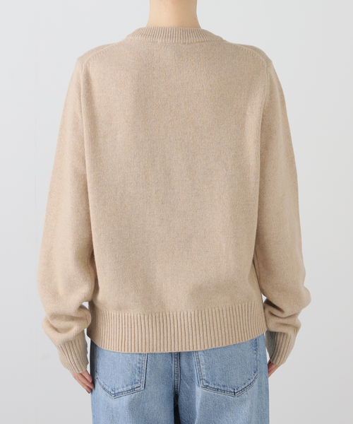 セール】【GANNI / ガニー】 Graphic Wool Mix Cherry Crewneck K2320