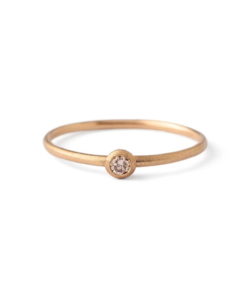 SIENA ROSE（シエナロゼ）の「【廃番】ecru・ベゼルリング（リング