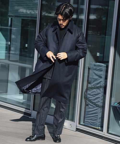 セール】DI PRAY ウールカシミヤ シングル ラグランスリーブ バル