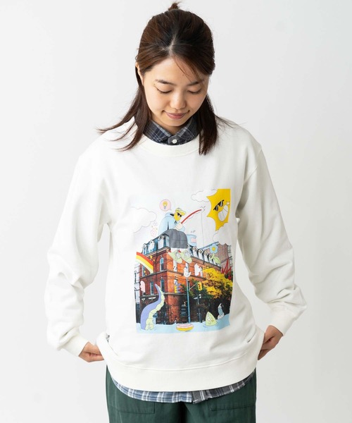 9.4oz ピグメントFISHING スウェットシャツ | ジムマスター（gym