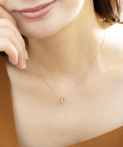 K18ピンクゴールドネックレス（ネックレス）｜4℃（ヨンドシー）の