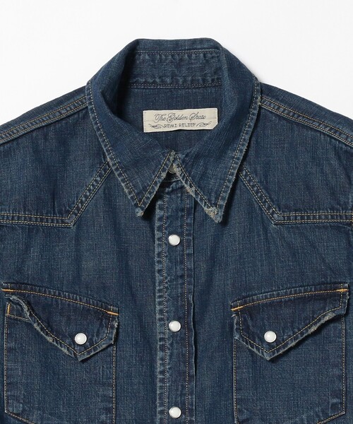 REMI RELIEF（レミレリーフ）の「REMI RELIEF / Denim Western shirt
