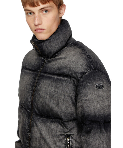 メンズ ジップアップパファージャケット W-MONS-A（ブルゾン）｜DIESEL