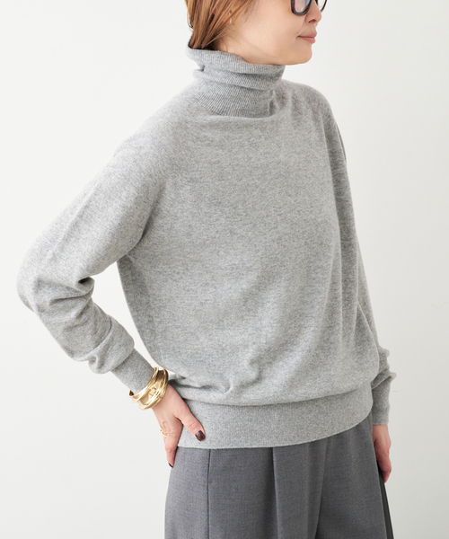 CAPRI タートルネック プルオーバー（ニット/セーター）｜capri
