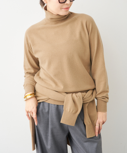 CAPRI タートルネック プルオーバー（ニット/セーター）｜capri