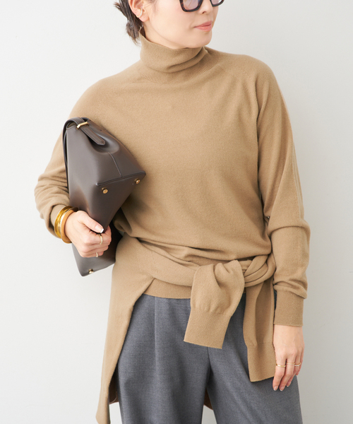 CAPRI タートルネック プルオーバー（ニット/セーター）｜capri