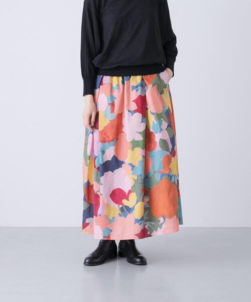 リバティプリントスカート（スカート）｜かぐれ（カグレ）の
