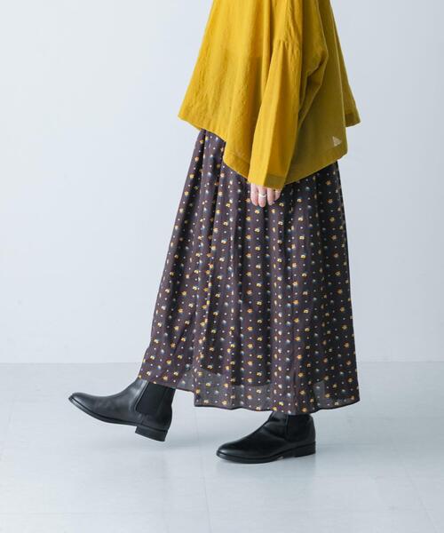 リバティプリントスカート（スカート）｜かぐれ（カグレ）の