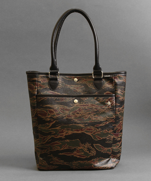 schott（ショット）の「Schott/ショット/TIGER CAMO TOTE BAG/タイガー